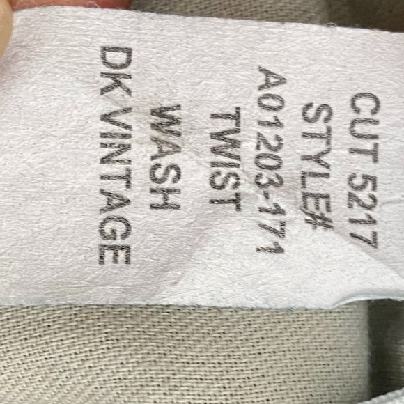 AMO Twist In Dark Vintage Ankle Jeans Medium Wash SZ 31 - Picture 7 of 8
